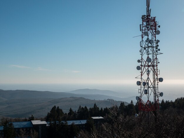 Tower construction in mountain conditions